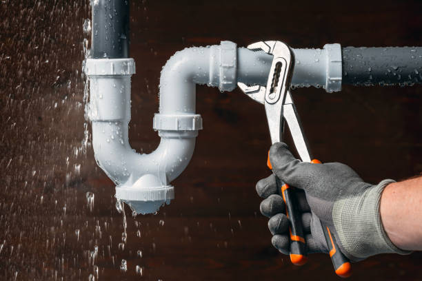 Professional Drain Cleaning technician working in Rockville Centre, NY